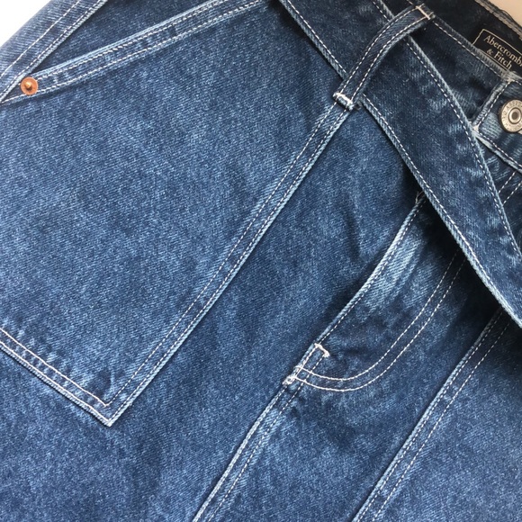 Blue denim jean skirt - Picture 2 of 4